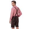 Men's Oktoberfest outfit Suede Leather Short Lederhosen 
