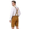 Men's Oktoberfest outfit Suede Leather Short Lederhosen 
