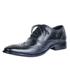 Highland Brogues Classic Oxford All Leather Shoes Black