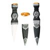 Sgian Dubh Orange Stone with Blade