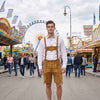 Men's Oktoberfest outfit Suede Leather Short Lederhosen 