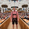 Men's Oktoberfest outfit Suede Leather Short Lederhosen 