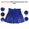 Customized Leather Utility Kilt Classic Blue