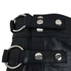 Customized Leather Utility Kilt Black Chained