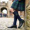 Kilt Hose Striped Navy Blue