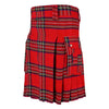Utility Tartan Kilt Royal Stewart with Cargo Pockets
