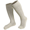 Traditional Bavarian Socks Classic Ivory White Oktoberfest Socks