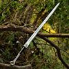 Handmade Anduril Narsil Sword with Scabbard & Wall Mount