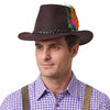 Traditional Bavarian Hat – Brown Countryman Wool Hat
