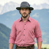 Traditional Bavarian Country Man Wool Hat Grey
