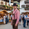 Traditional Bavarian Hat – Black Fedora Wool Hat