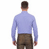 Bavarian Men Shirt Checked Sea Blue