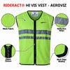 RIDERACT® Motorcycle Hi Vis Vest AeroViz Neo