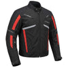 RIDERACT® Waterproof Riding Jacket – Retro Black & Red