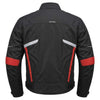 RIDERACT® Waterproof Riding Jacket – Retro Black & Red