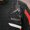 RIDERACT® Waterproof Riding Jacket – Retro Black & Red