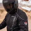 RIDERACT® Waterproof Motorbike Jacket – Classic Black