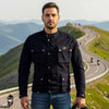 RIDERACT® Waxed Cotton Motorcycle Jacket | Zacota Biker Jacket