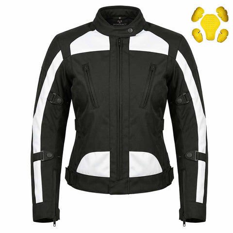 RIDERACT® Womens Motorcycle Jacket Waterproof – Bella