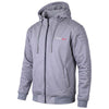 RIDERACT® Reinforced Motorcycle Hoodie with Aramid Fibre – Grey