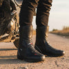 RIDERACT® Touring Motorcycle Boots – Surface Black