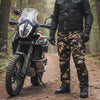 RIDERACT® Mens Cordura Waterproof Motorcycle Pant | Camouflage Green Motorbike Pants