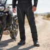 RIDERACT® Mens Cordura Waterproof Motorcycle Pant | Titan Black Motorbike Pants