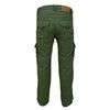 RIDERACT® Men Reinforced Cotton Cargo Motorccycle Pant Green