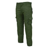 RIDERACT® Men Reinforced Cotton Cargo Motorccycle Pant Green