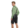 Men's Oktoberfest outfit Authentic Leather Short Black Lederhosen 
