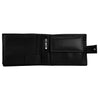 Bifold Graceful Leather Wallet Black