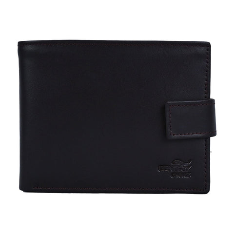 Bifold Leather Wallet Grace Dark Brown