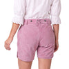 Women’s Lederhosen – Rose Pink Suede Leather Shorts