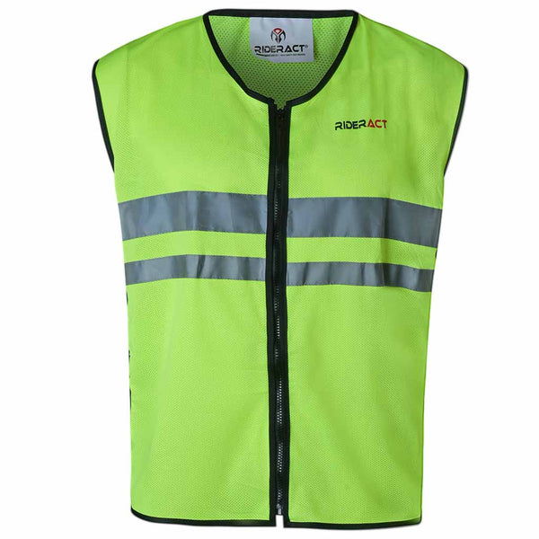 RIDERACT® Motorcycle Hi Vis Vest AeroViz Neo