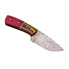 Handmade Damascus Skinner Knife AMK004 Professional Chef Knife 8 Inches Skinner Knife