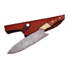 Handmade Damascus Chef Knife AMK008 Kitchen Knife D2 Stainless Steel Knife