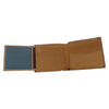Bifold Business Leather Wallet Brown WTM205