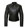 RIDERACT® Women Leather Motorcycle Jacket Velocity