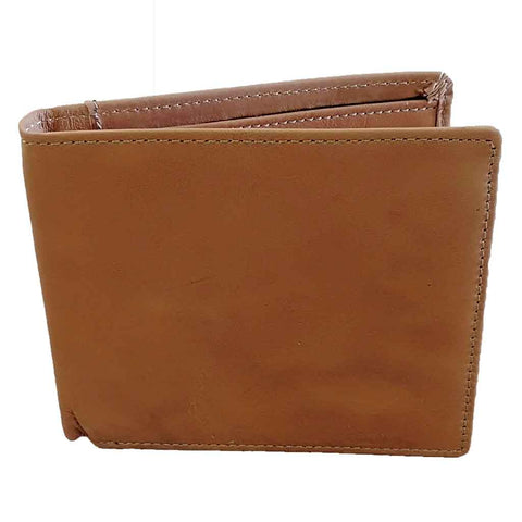 Bifold Business Leather Wallet Treet Brown WTM205