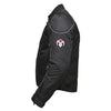 RIDERACT® Textile Motorbike Jacket Classic Black Motorcycle Jacket