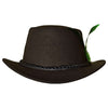 Traditional Bavarian Country Man Wool Hat Green