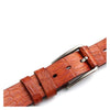 Formal Designer Crocodile Grain Leather Belt
