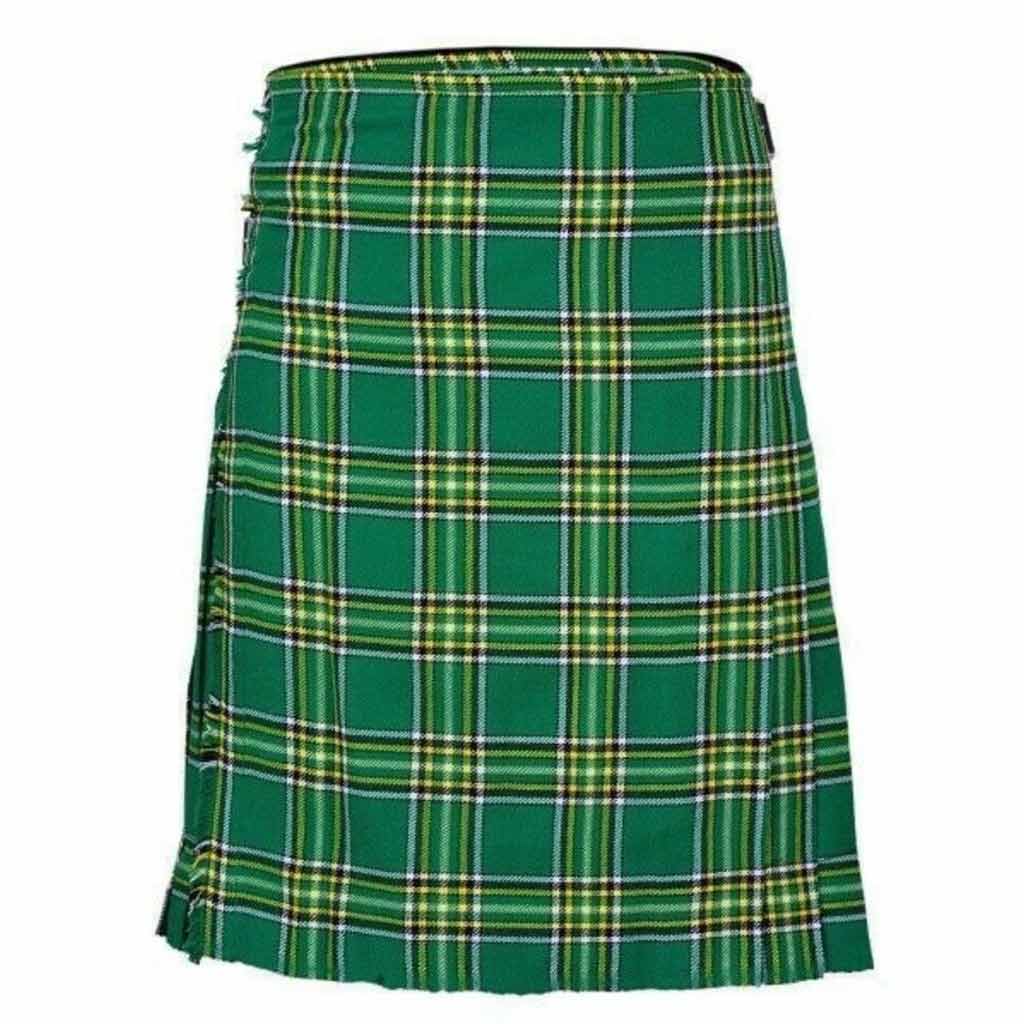 Irish Heritage Tartan Kilt Yards Traditional Men Highlander's
