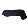 Scottish Neck Tie Tartan Plain Black