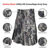 Utility Kilt Camouflage Army Grey